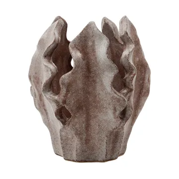 Camden castiçal para tealight - Castanho camurça, Ø14x17 cm - House Doctor
