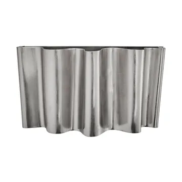 Candeeiro de parede Flola 19 cm - Prateado escovado - House Doctor