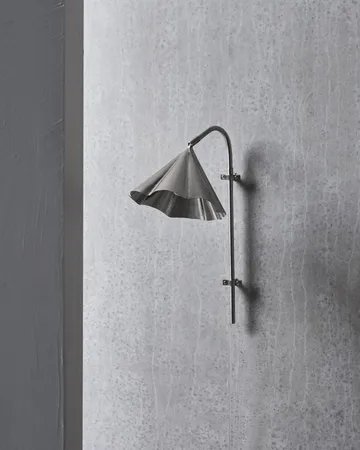 Candeeiro de parede Flola 51 cm - Prateado escovado - House Doctor