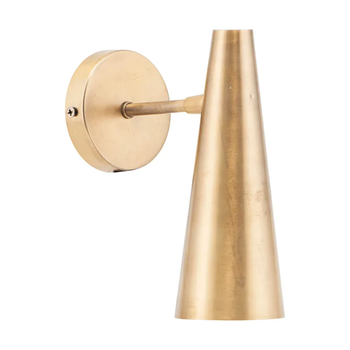Candeeiro de parede Precise - latão, 21 cm - House Doctor