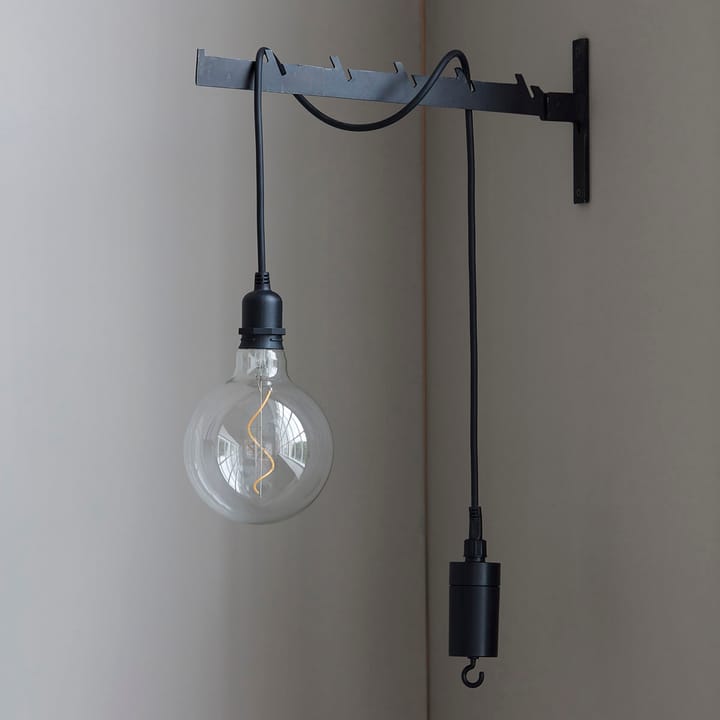 Candeeiro de teto a bateria Coso, preto House Doctor