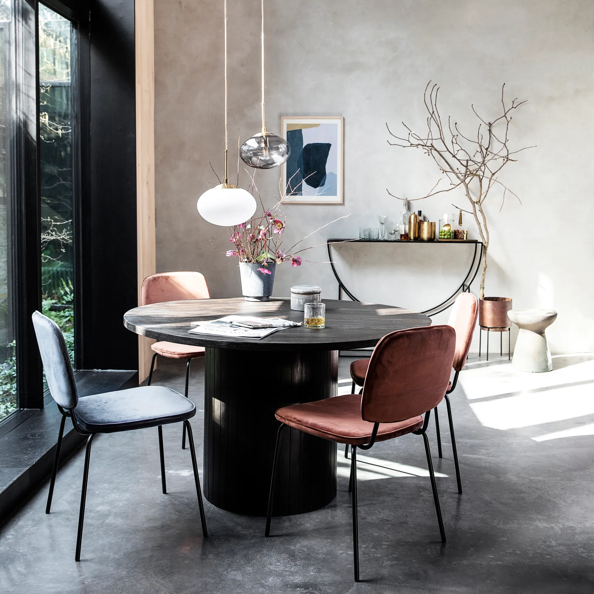 Candeeiro de teto Opal 22 x 17 cm, branco House Doctor