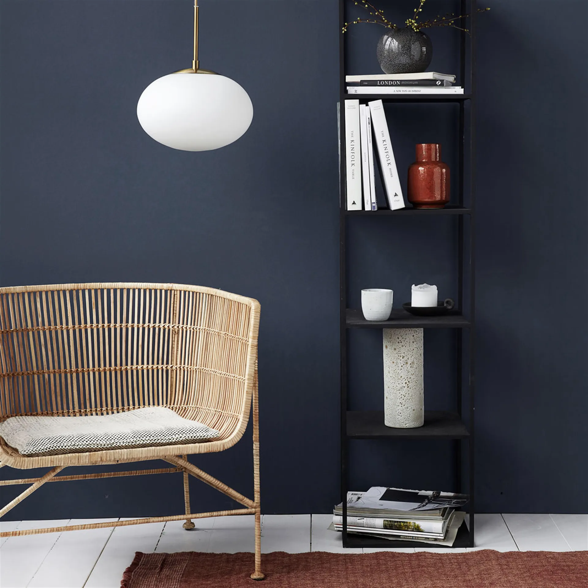 Candeeiro de teto Opal, branco House Doctor