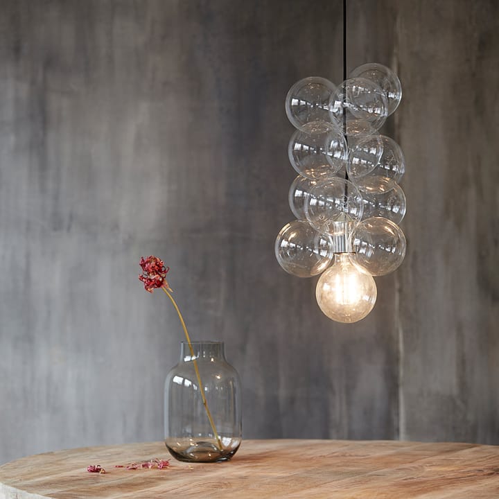 Candeeiro suspenso DIY, 12 bolas de vidro House Doctor