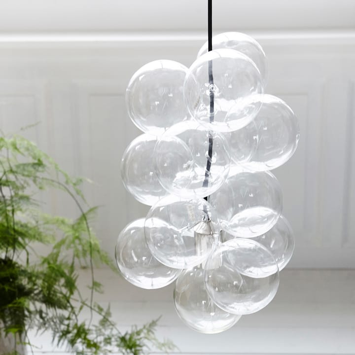 Candeeiro suspenso DIY, 12 bolas de vidro House Doctor
