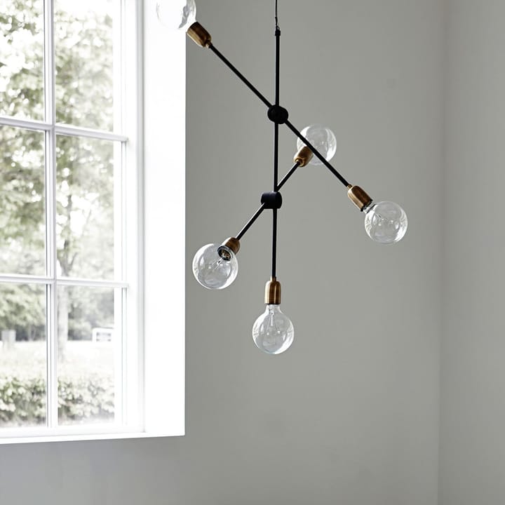 Candeeiro suspenso Molecular, 5 lâmpadas House Doctor