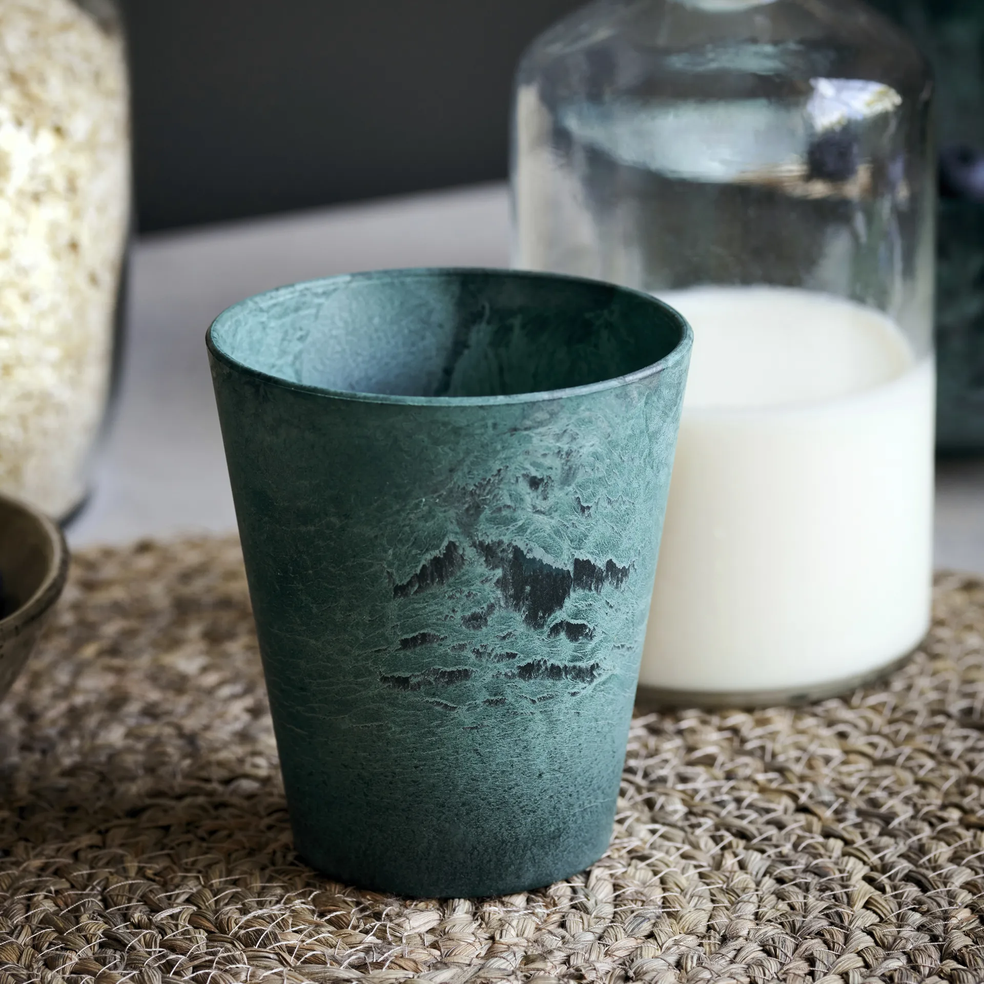 Caneca Serveur, 4 un., verde House Doctor