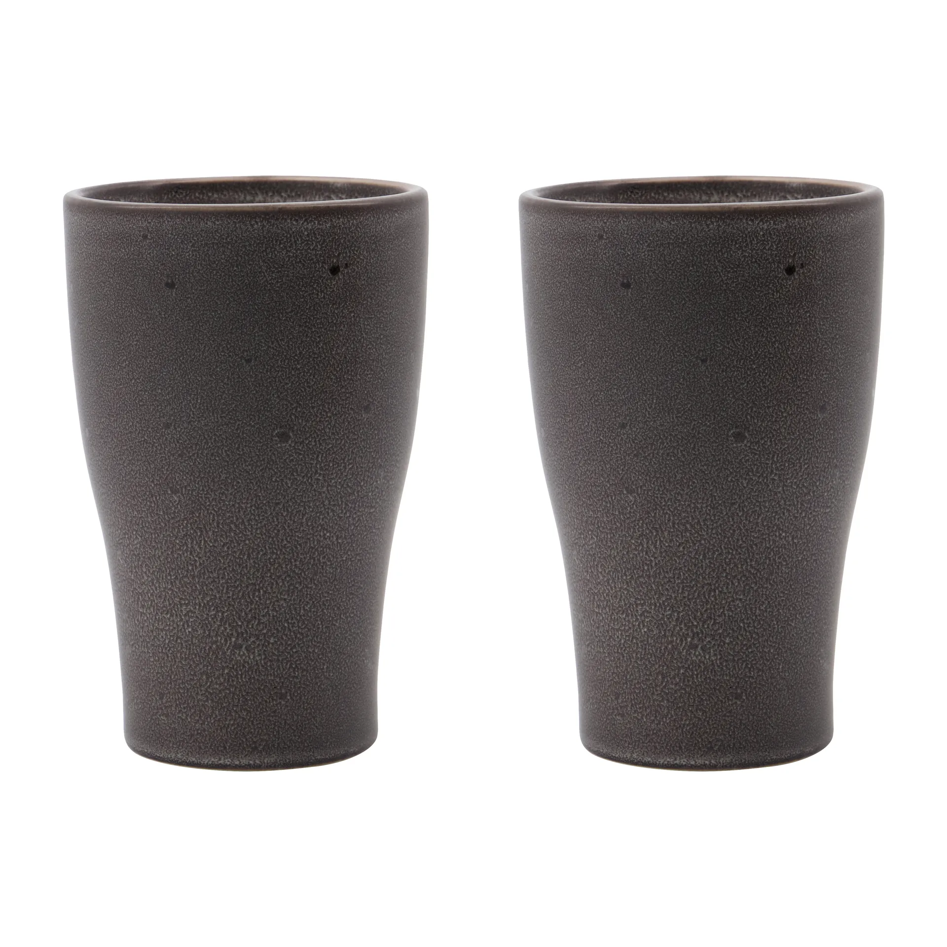 Caneca thermos Liss 14 cm, 2 un., Cinza escuro House Doctor