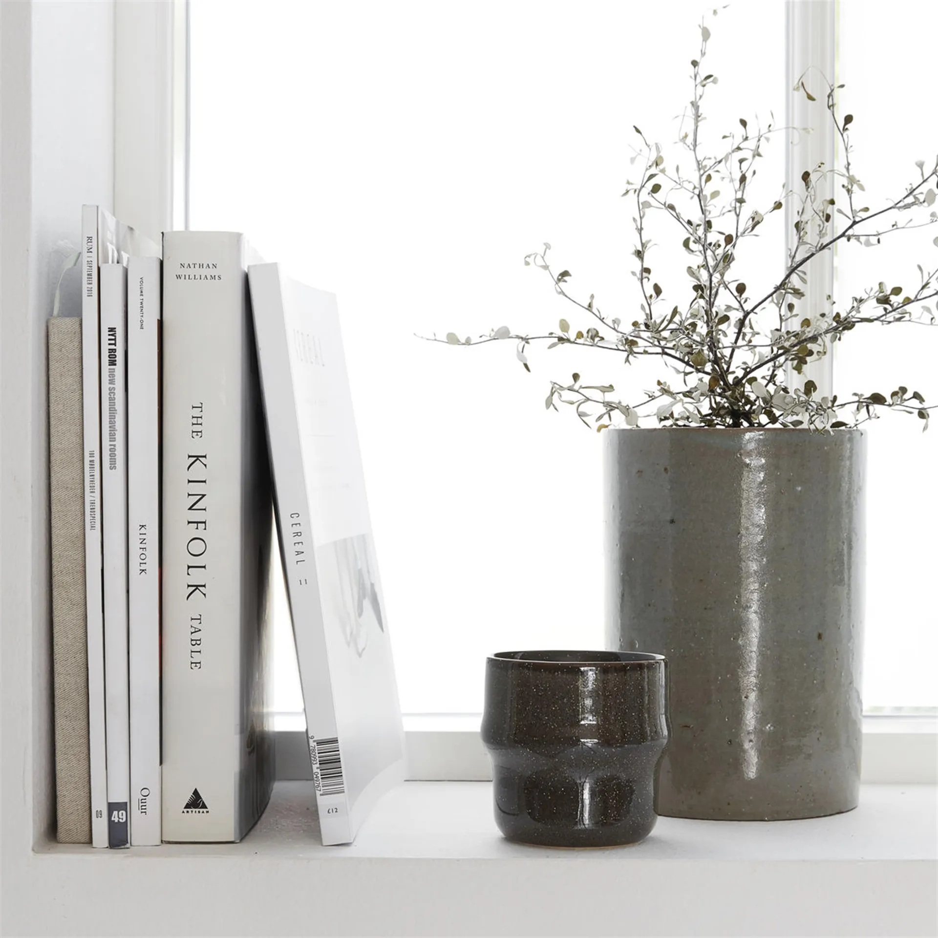 Caneca verde Lake, 8,3 cm House Doctor