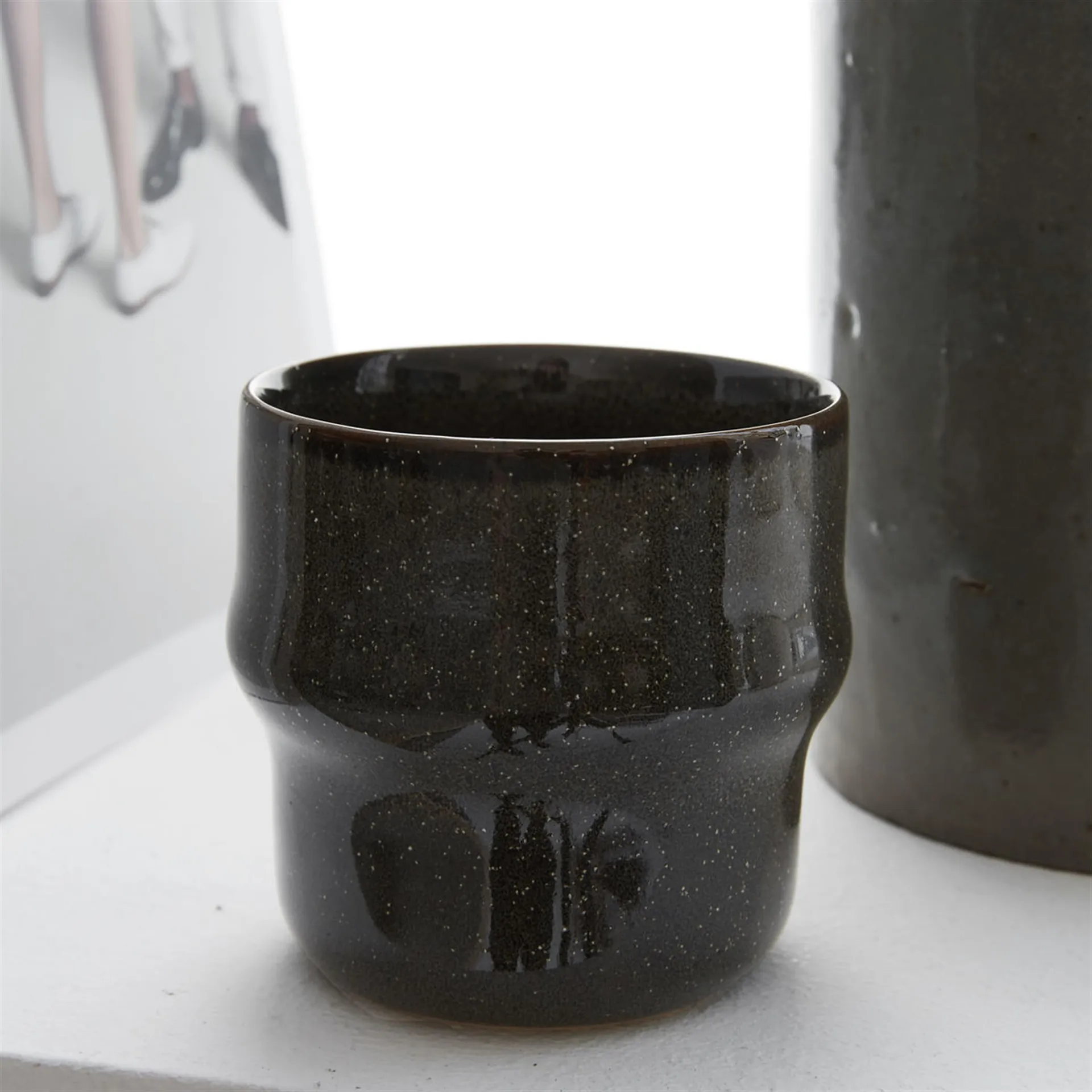 Caneca verde Lake, 8,3 cm House Doctor