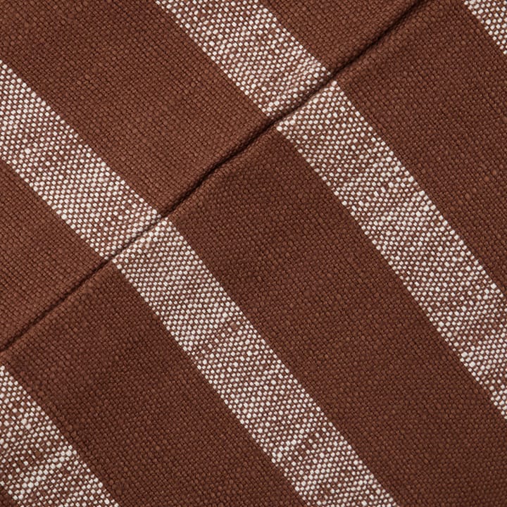 Capa de almofada listrada Thame 50x50 cm, Brown House Doctor