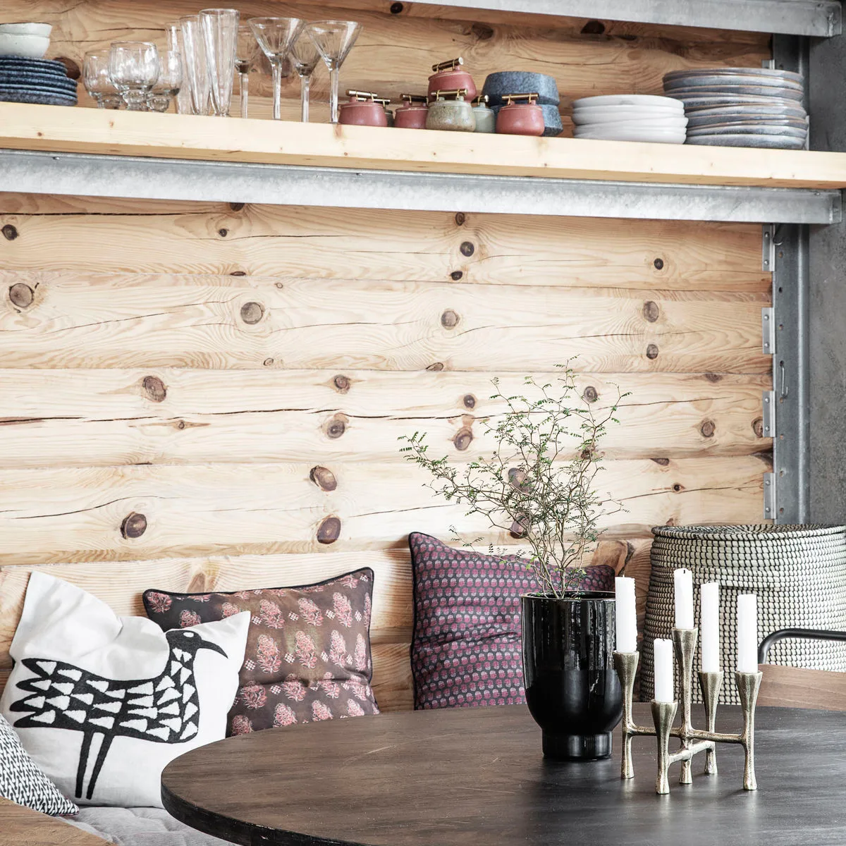 Capas de edredão House Doctor com padrão, Lotus House Doctor