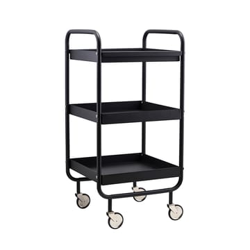 Carrinho Roll com tabuleiro amovível - Preto - House Doctor