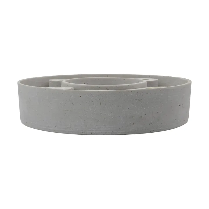Castiçal do Advento The Ring Ø26 cm - Grey - House Doctor