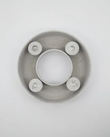 Castiçal do Advento The Ring Ø26 cm - Grey - House Doctor