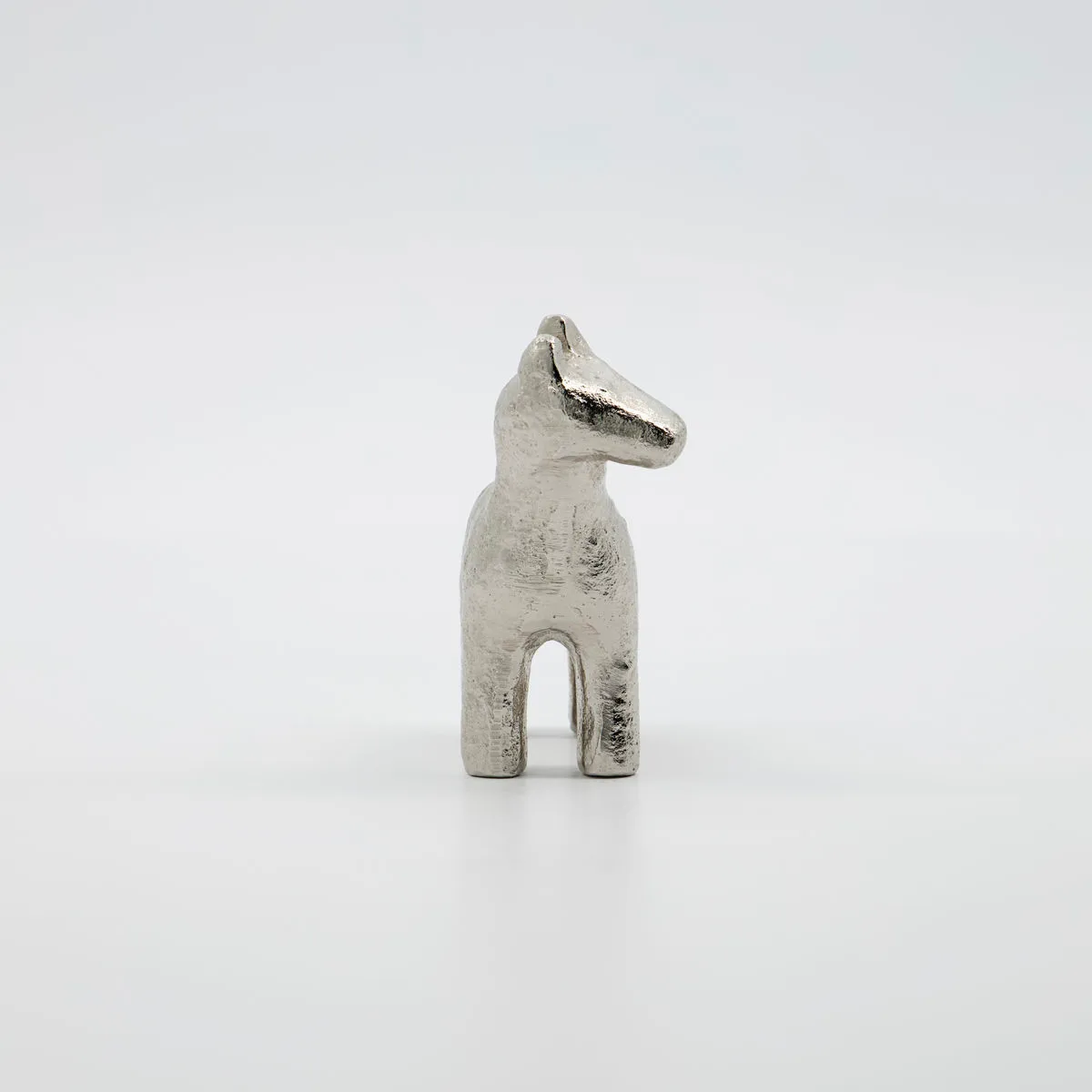 Castiçal Horse 7,5 cm , Prateado antigo  House Doctor
