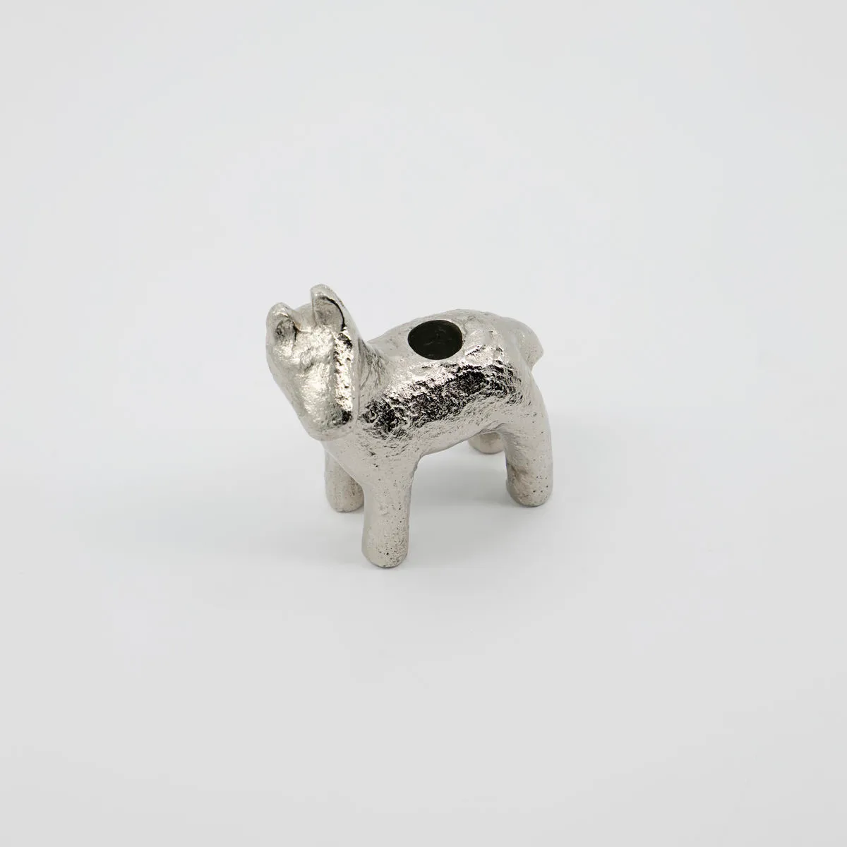 Castiçal Horse 7,5 cm , Prateado antigo  House Doctor