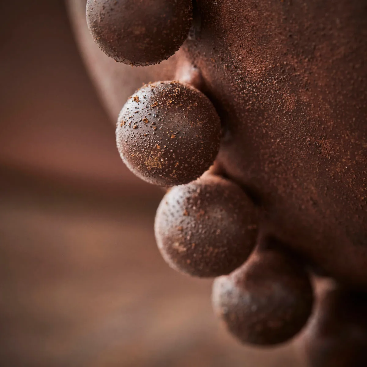 Castiçal Manet 22,5 cm, Vermelho queimado House Doctor