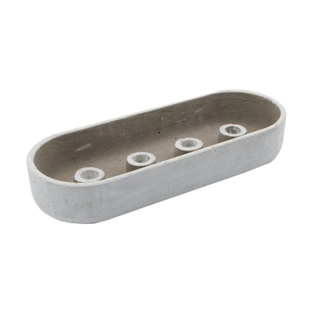 Castiçal Marb 13x35 cm, Concreto House Doctor