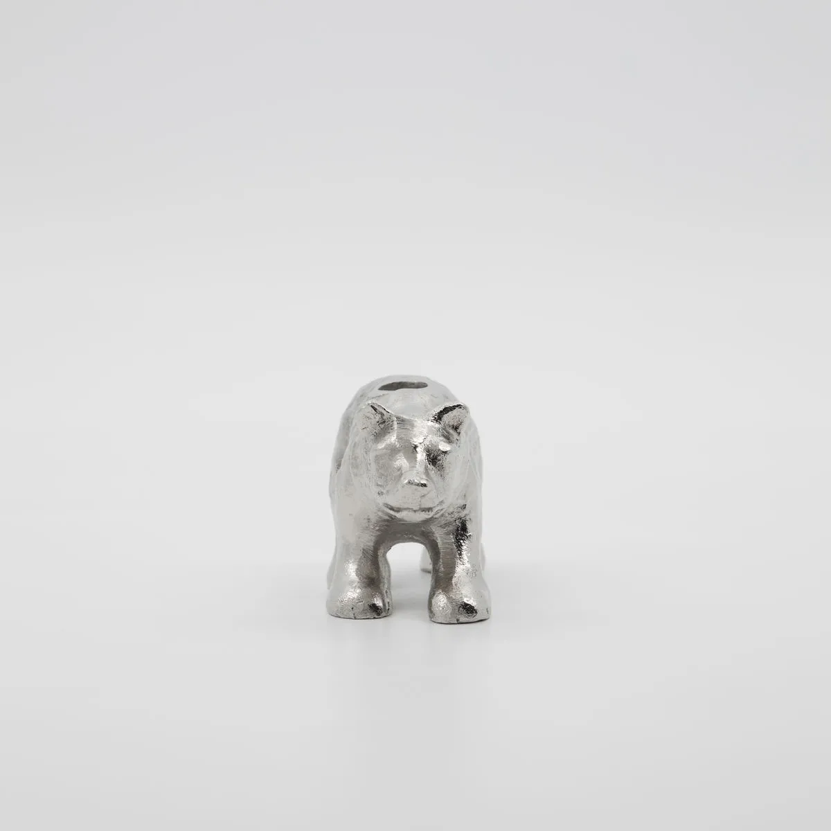 Castiçal Polar 5,5 cm, Prateado antigo House Doctor