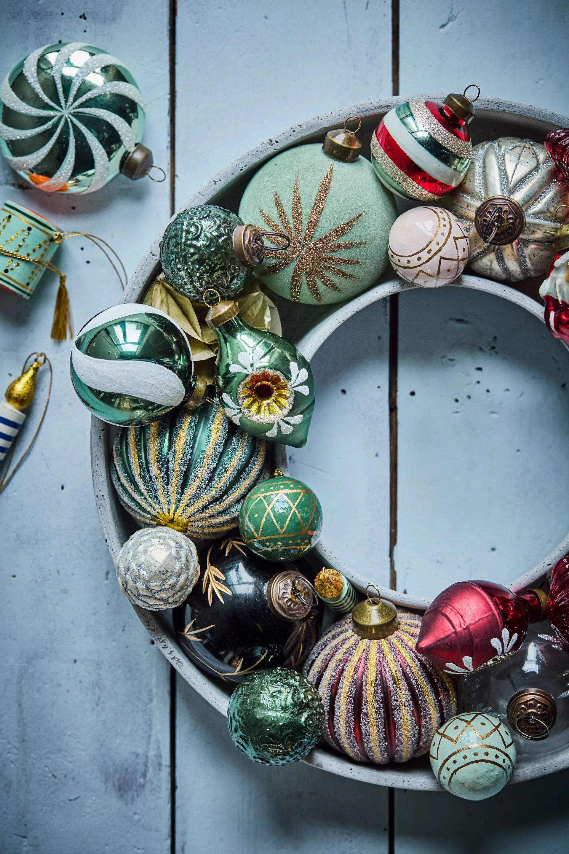 Castiçal Ring para velas de bloco, Concreto House Doctor