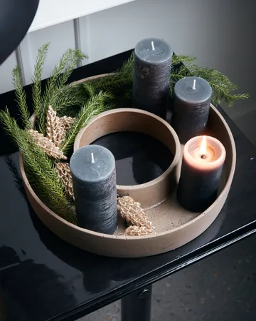 Castiçal Ring para velas de bloco - House Doctor