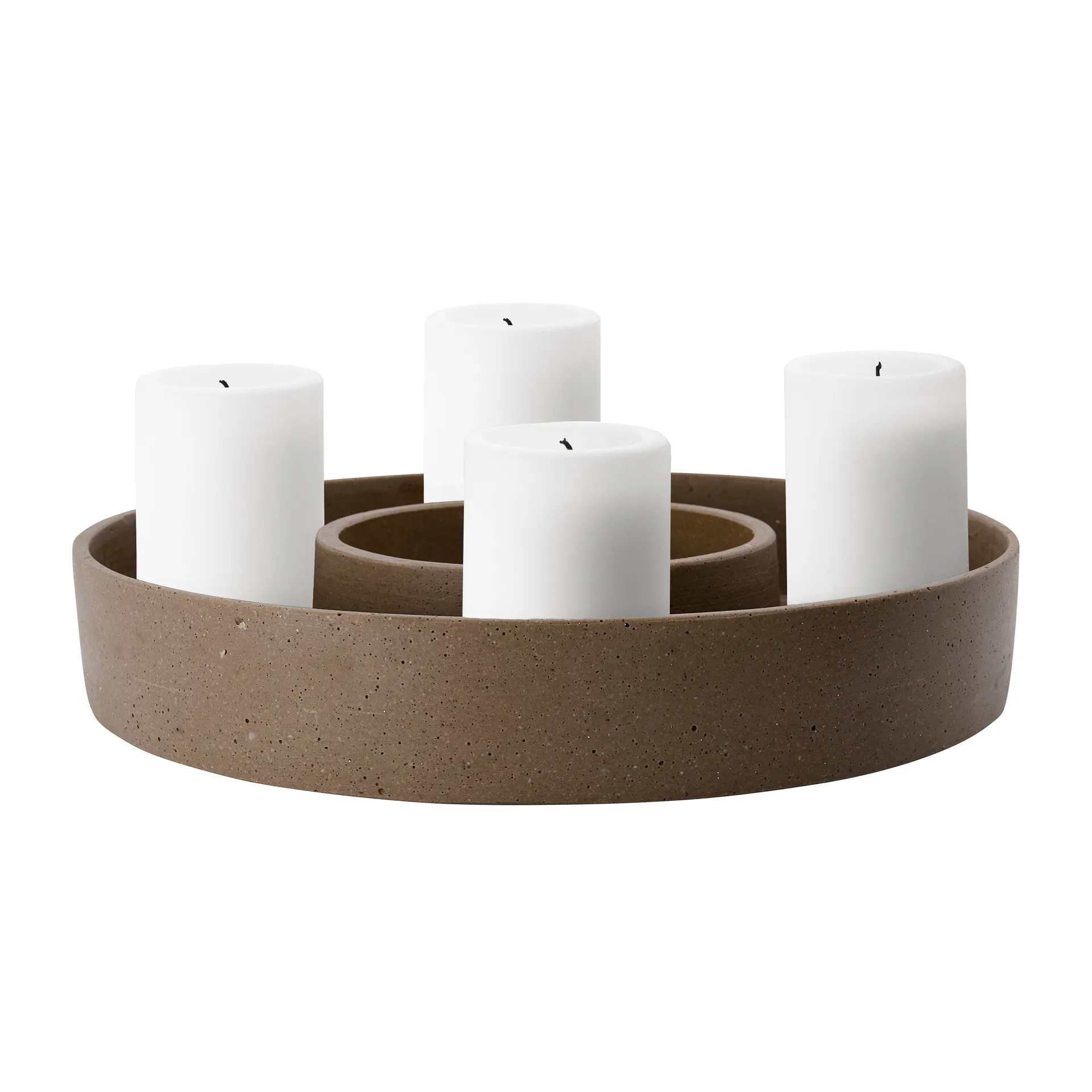 Castiçal Ring para velas de bloco,  House Doctor