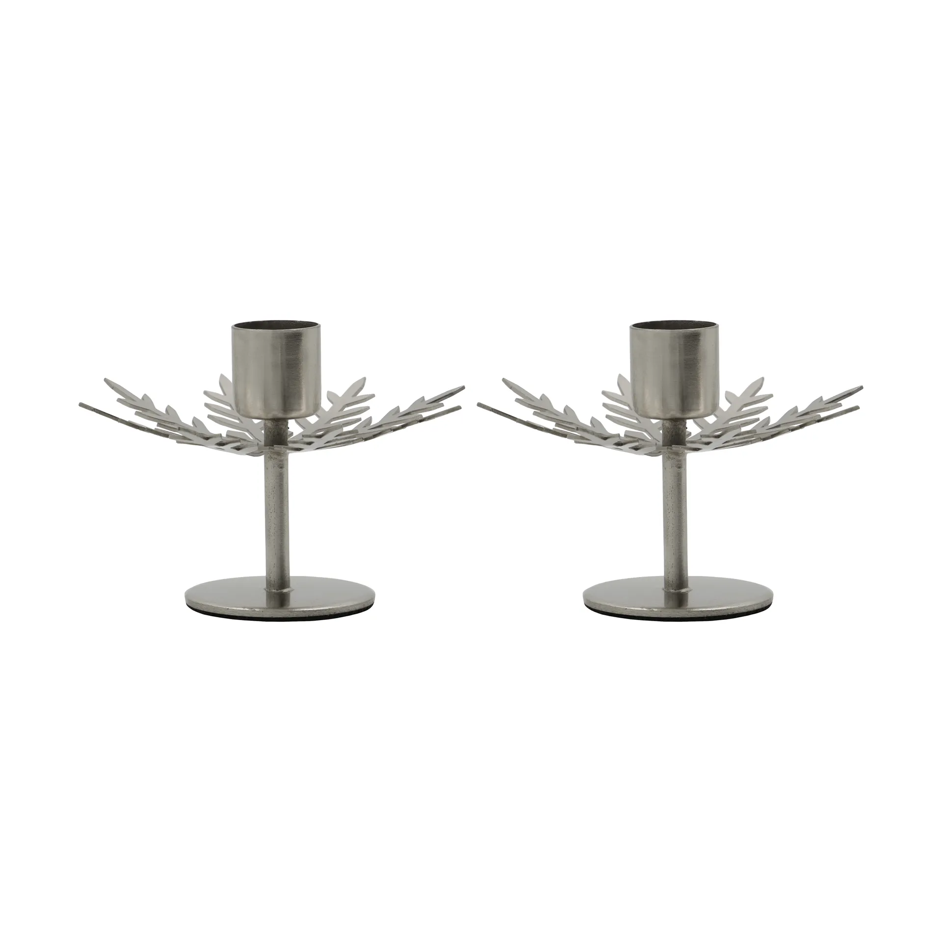 Castical Snowflake 2-pack, Acabamento prateado House Doctor