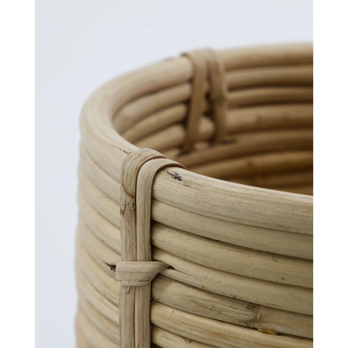 Cesta de armazenamento Linder 3 peças, Natural House Doctor