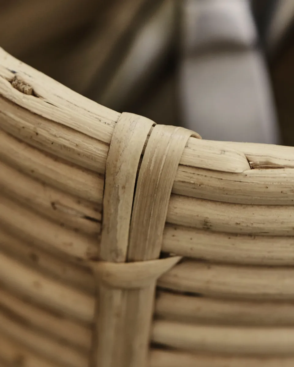 Cesta de armazenamento Linder 3 peças, Natural House Doctor