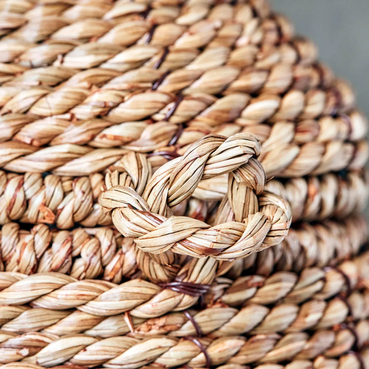 Cesto de armazenamento Rama com tampa 2-unid., Natur House Doctor