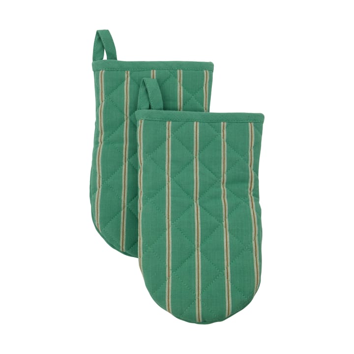 Chef luva de forno 14x24 cm 2 unidades - Verde - House Doctor