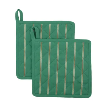 Chef pegador de panela 22x22 cm 2 unidades - Verde - House Doctor