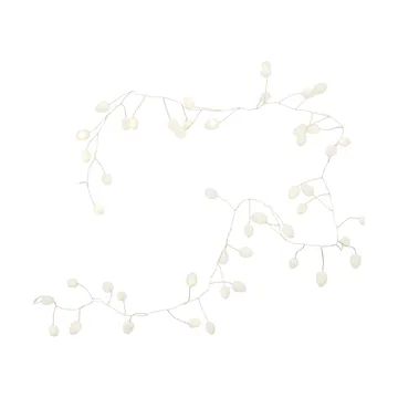 Cher cordão de luz 250 cm - Branco-prateado - House Doctor