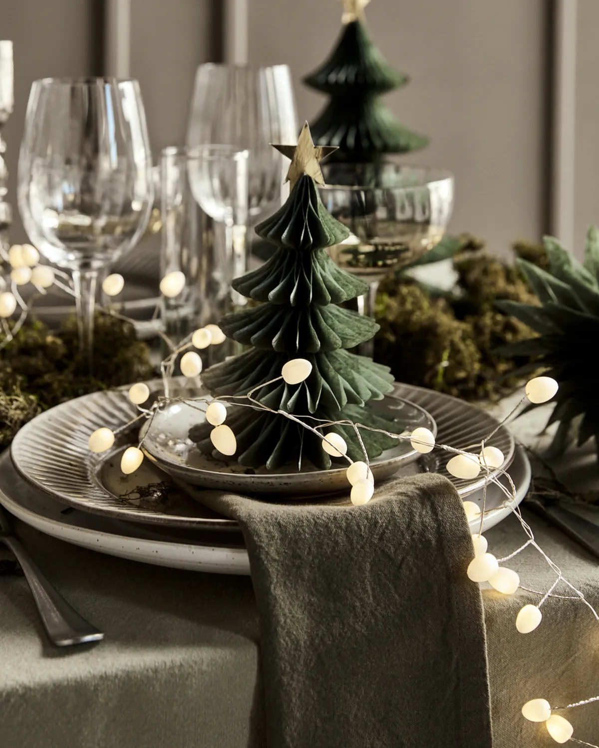 Cher cordão de luz 250 cm, Branco-prateado House Doctor