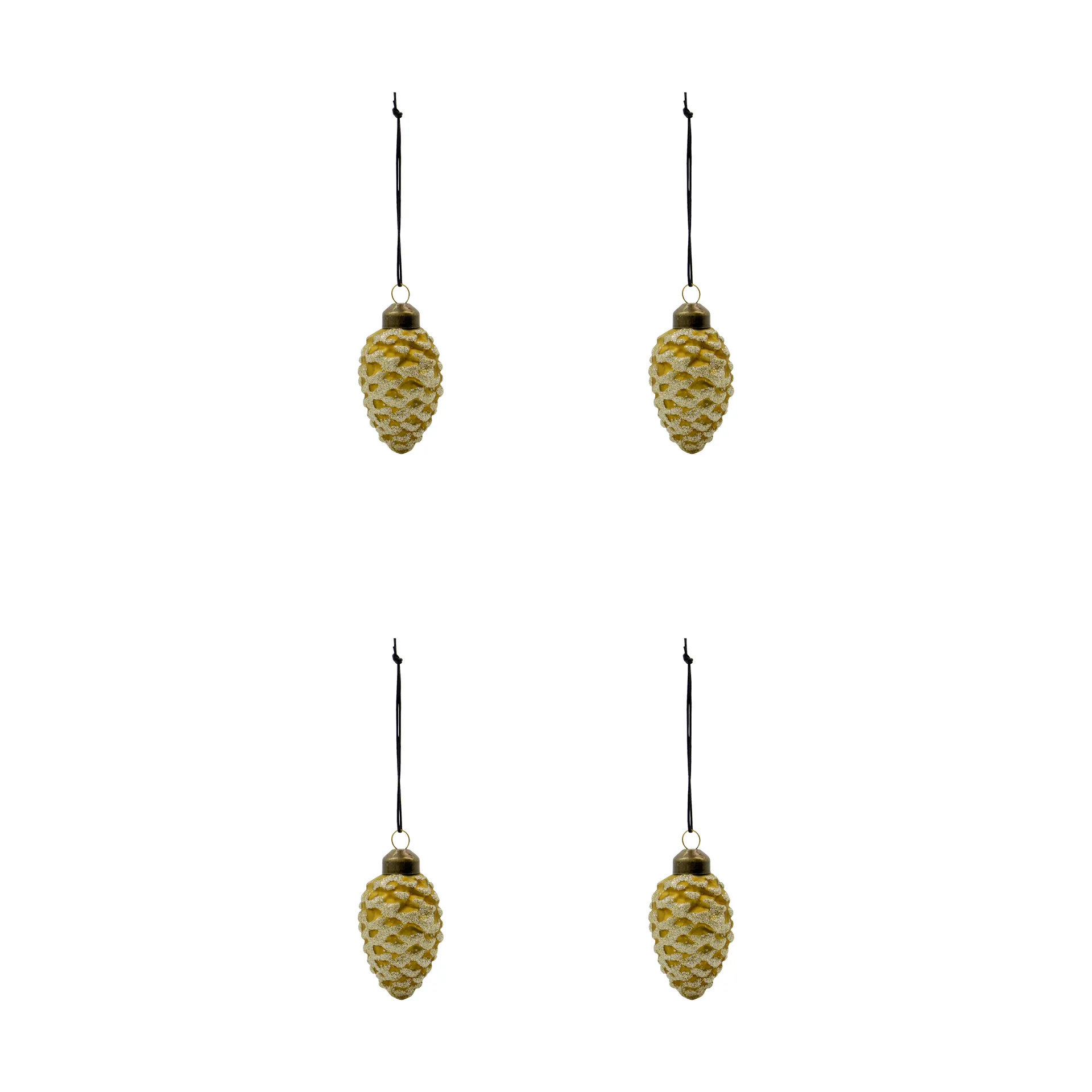Cone enfeite de Natal 4-pack, Verde House Doctor