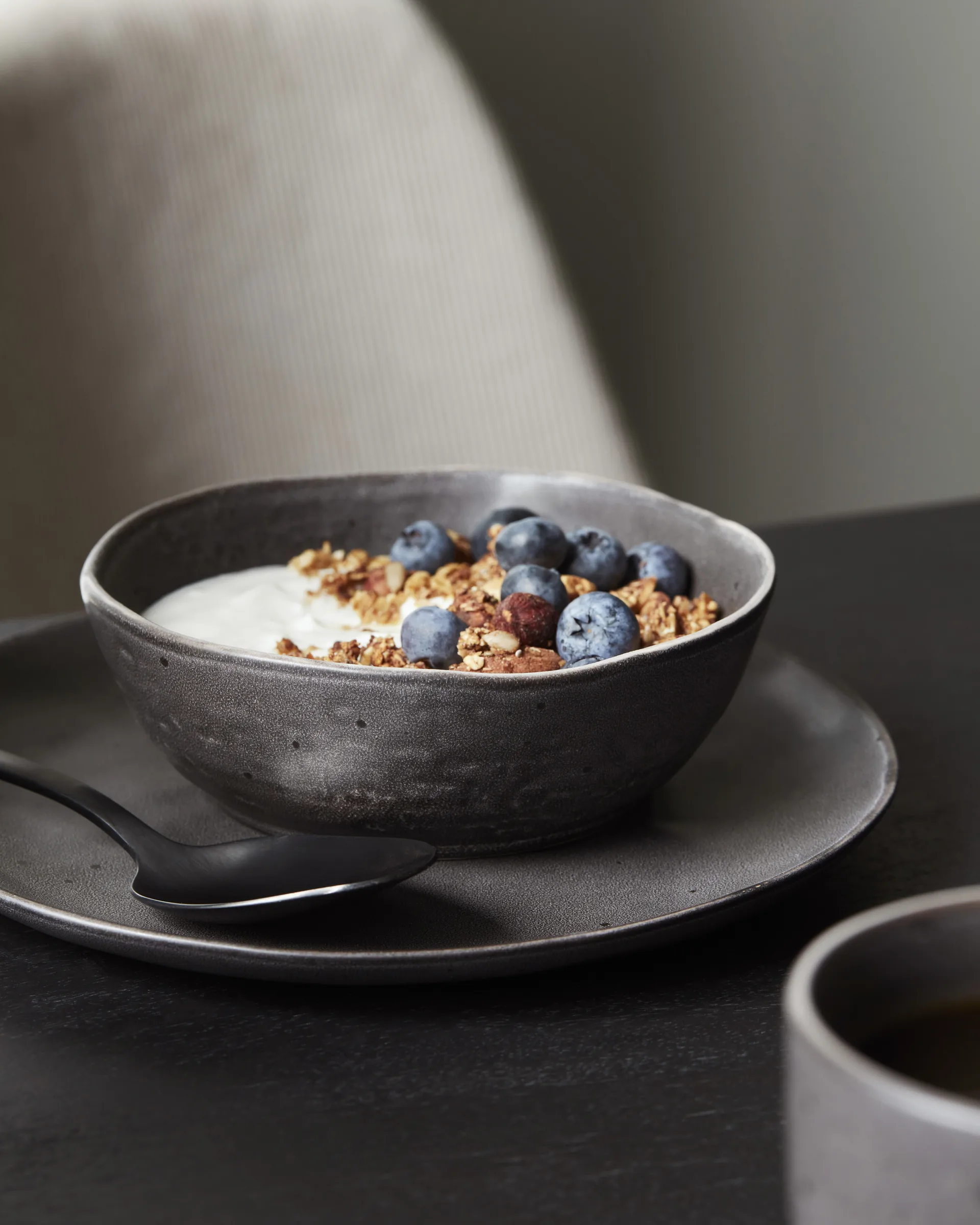 Conjunto para brunch, Rustic 12 peças, Cinza escuro House Doctor