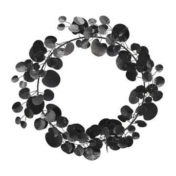 Coroa de Natal de Eucalipto - Preto - House Doctor