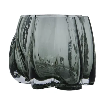 Curva suporte para vela tealight - Cinza fumado - House Doctor