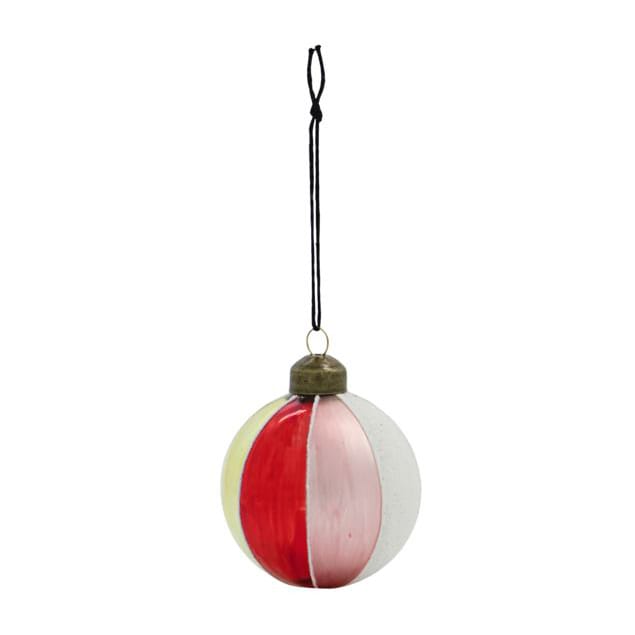 Decoração de árvore de Natal Cirkus Ø6 cm, Vermelho House Doctor