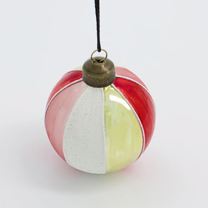 Decoração de árvore de Natal Cirkus Ø6 cm, Vermelho House Doctor