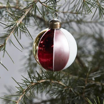 Decoração de árvore de Natal Cirkus Ø6 cm - Vermelho - House Doctor