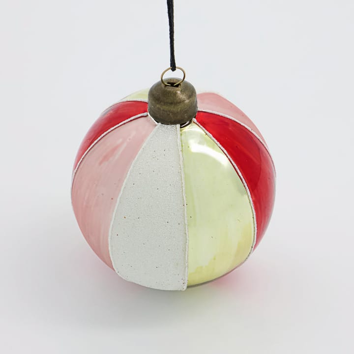 Decoração de árvore de Natal Cirkus Ø8 cm, Vermelho House Doctor