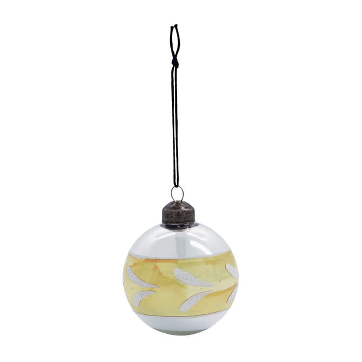 Decoração de árvore de Natal Glowi Ø6 cm 6 un., Dourado House Doctor