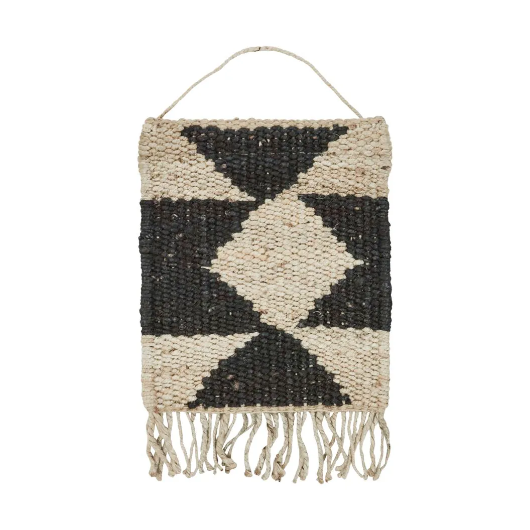 Decoração de parede Murro 35x50 cm, Preto-natural House Doctor