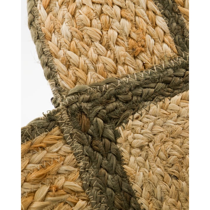 Denta tapete de entrada, Verde-natural, 60x90 cm House Doctor