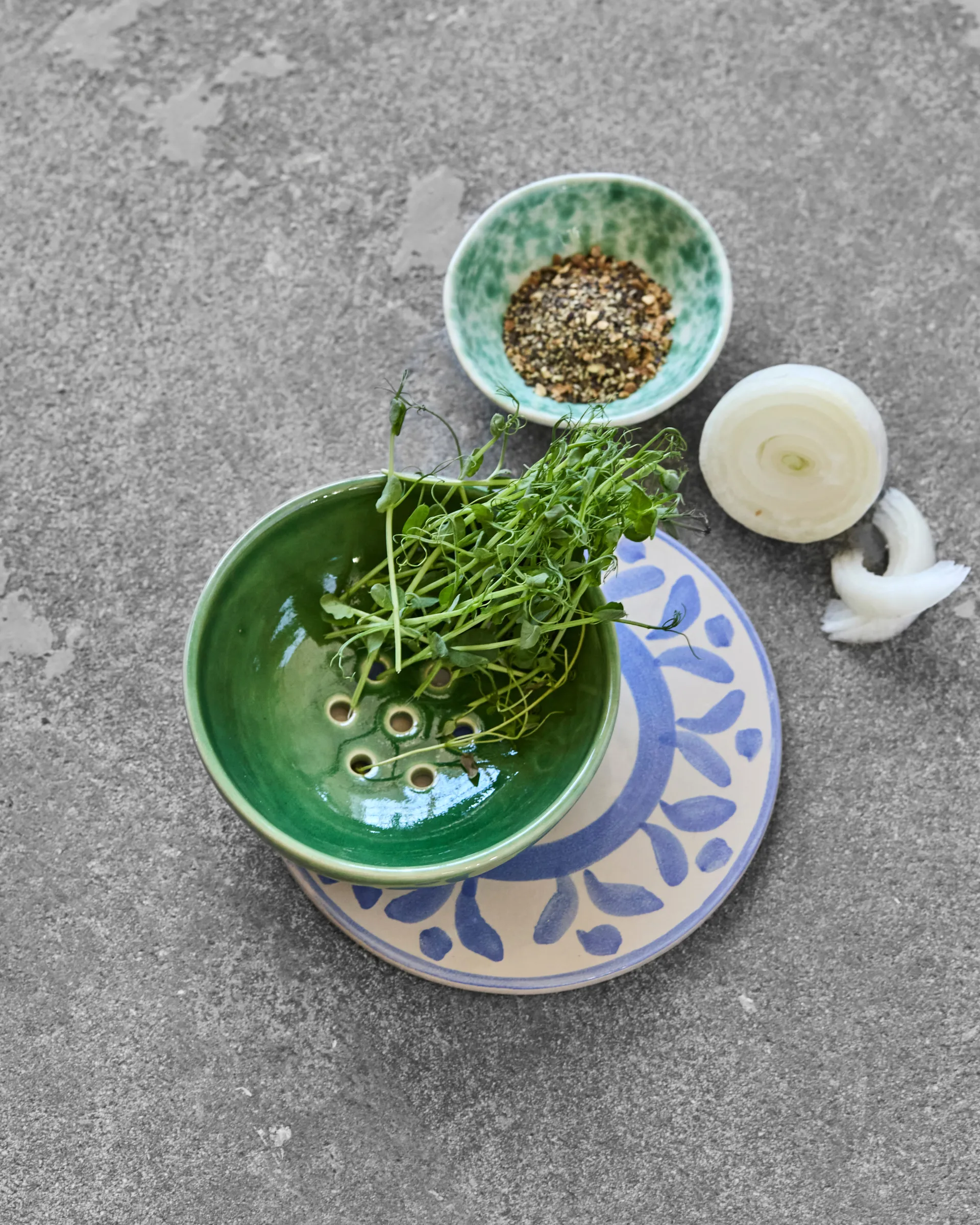 Diva coador Ø12x4,5 cm, Verde House Doctor