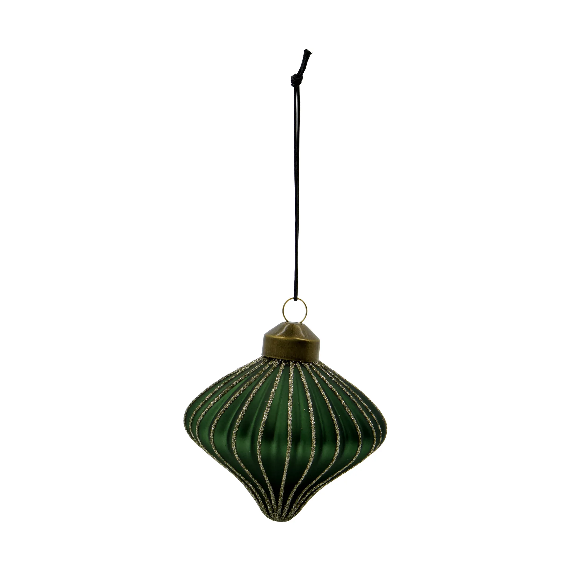 Enfeite de Natal Spin, conjunto de 4 peças, Verde House Doctor