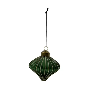 Enfeite de Natal Spin, conjunto de 4 peças - Verde - House Doctor