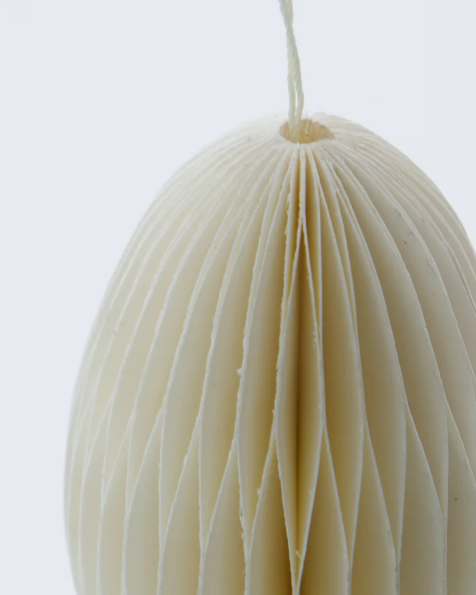 Enfeite de Páscoa ovos Honeycomb 6-unid., Off-white House Doctor